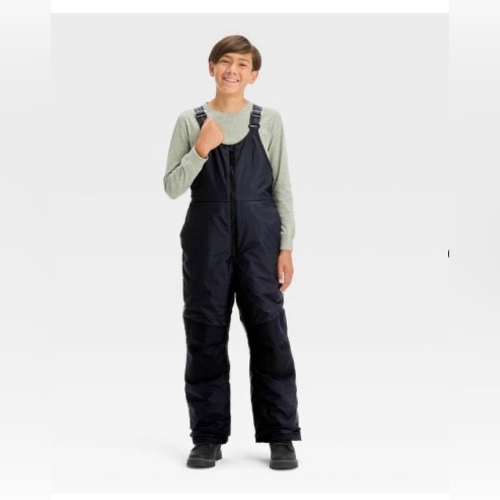 Kids' Solid Snow Bibs - All in Motion